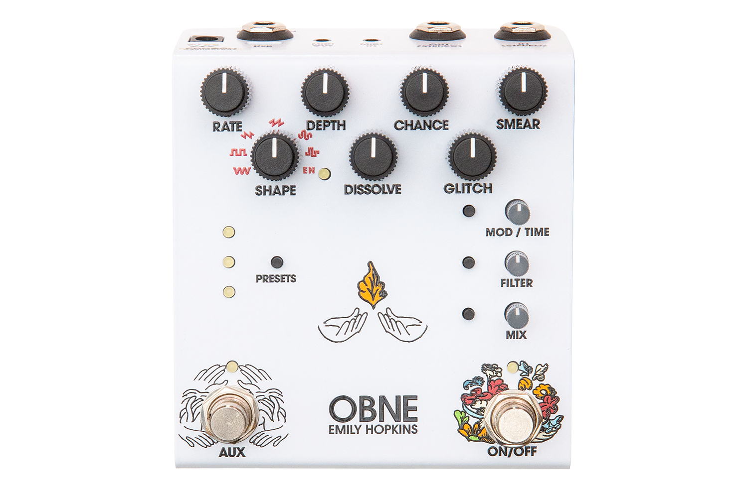 ギター Old Blood Noise Endeavors Parting | OBNE Old Blood Noise Parting Glitch Device Pedal | Emily Hopkins Pedal